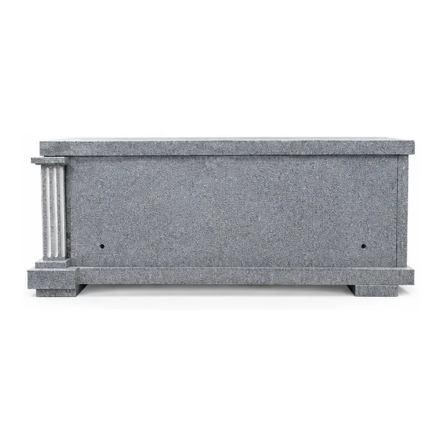 Grey Granite Mausoleums headstone for Cemetery Application thumbnail 4