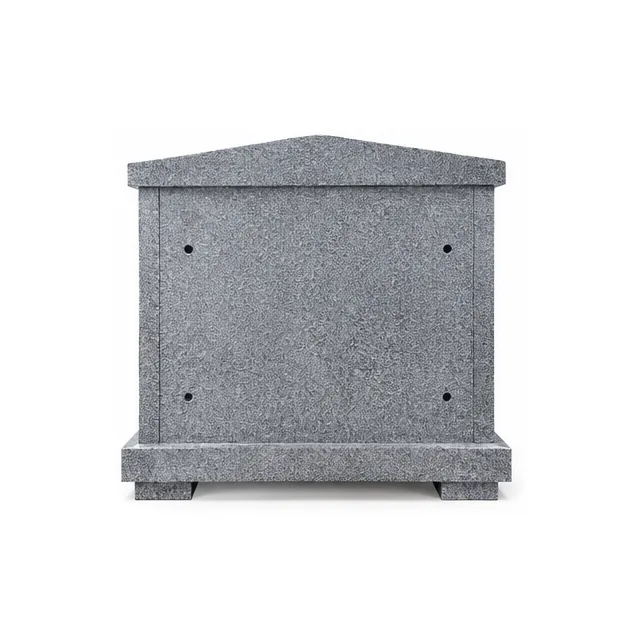 Grey Granite Mausoleums headstone for Cemetery Application thumbnail 5
