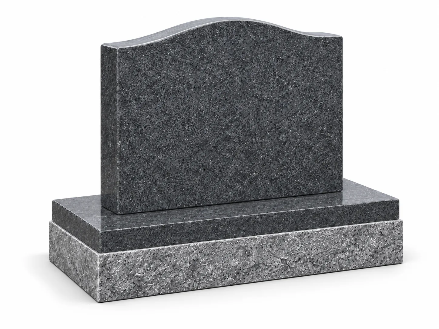 Grey China Impala Granite G654 Traditional Headstone for Cemetery application